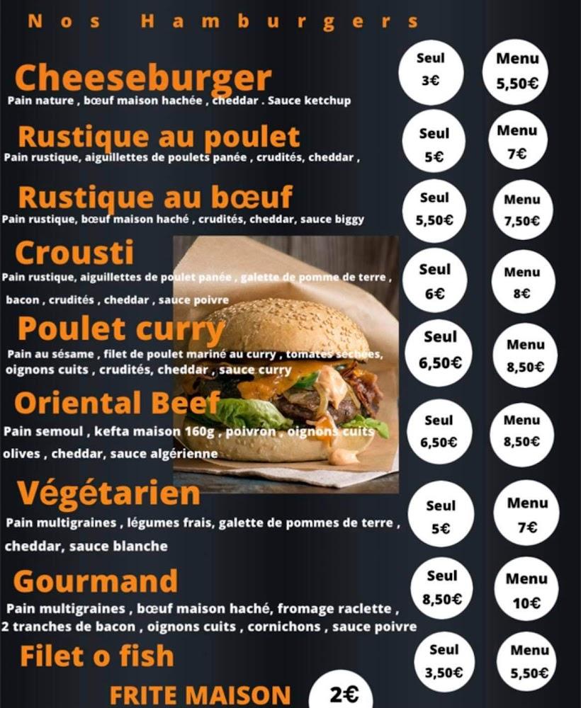 Le Petit Resto (snack) - Menu Image 1